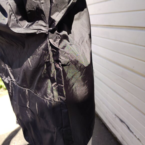 Buckingham Palace Light Weight Rain Jacket Size Small Full Zip With Hood Nylon - Picture 3 of 9